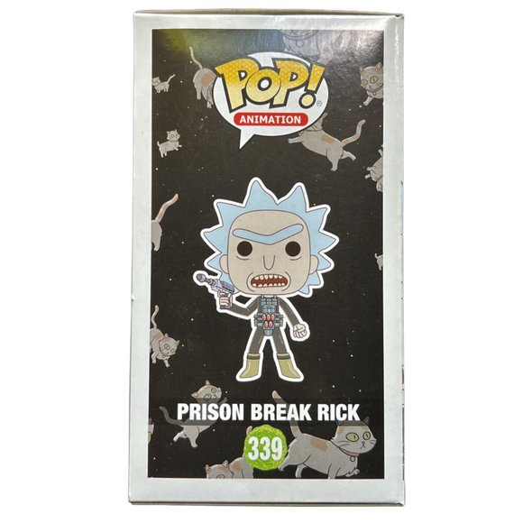 Funko Pop Rick and Morty Prison Break Rick 339 Collectible Vinyl Figure - Picture 5 of 7